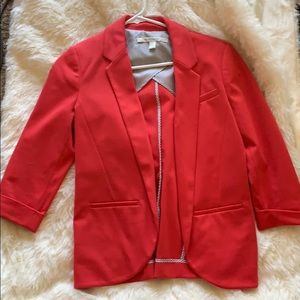LC Lauren Conrad red blazer size 4!
